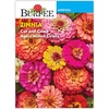 image:imageBurpee Cut amp Come Again Zinnia Flower Seeds  550mg NonGMO Flower Seed Packet for Home Gardening  Heirloom Cutting Garden Mixed Colors Annual Variety Pollinator FriendlyCut  Come Again Zinnia Seeds