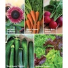 image:imageBurpee Garden Sown Flower Herb amp Vegetable 10 Packs of NonGMO Basil Lettuce Cucumber Radish Spinach Kale Zucchini Sunflower amp Marigold Seeds for PlantingGarden Sown Collection