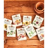 image:imageBurpee Garden Sown Flower Herb amp Vegetable 10 Packs of NonGMO Basil Lettuce Cucumber Radish Spinach Kale Zucchini Sunflower amp Marigold Seeds for PlantingBest 10 Pepper Collection