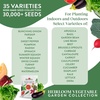 image:imageBurpee Garden Sown Flower Herb amp Vegetable 10 Packs of NonGMO Basil Lettuce Cucumber Radish Spinach Kale Zucchini Sunflower amp Marigold Seeds for PlantingBest 35 Heirloom Vegetable Seeds