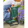 image:imageBurpee MultiFunction Garden Kneeler Seat with Padded Cushion and Detachable Tool Bag Versatile Garden Stool with Foldable Frame Ideal for Outdoor Gardening Enthusiasts Green
