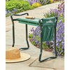 image:imageBurpee MultiFunction Garden Kneeler Seat with Padded Cushion and Detachable Tool Bag Versatile Garden Stool with Foldable Frame Ideal for Outdoor Gardening Enthusiasts Green