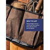 image:imageBurpee Waxed Canvas Garden Tool Tote  HeavyDuty Tote Bag Storage Organizer for Gardening Tools  Great Gift for Gardeners  Canvas Tote Bag Caddy 8 Exterior Pockets for Tool Storage 12 H x 145 W