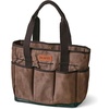 image:imageBurpee Waxed Canvas Garden Tool Tote  HeavyDuty Tote Bag Storage Organizer for Gardening Tools  Great Gift for Gardeners  Canvas Tote Bag Caddy 8 Exterior Pockets for Tool Storage 12 H x 145 W