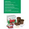 image:imageBurpee Best Starter Kit SuperSauce Fourth of July Shimmer amp Steakhouse 4 Tomato Seed Packets 4 Pots 4 Coir Pellets amp 4 Plant MarkersBest Tomato Starter Kit