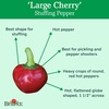 image:imageBurpee Big Guy Hot Pepper Seeds 30 seedsLarge Cherry