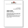 image:imageBurpee Black Seeded Simpson Lettuce Seed Tape 80 per tapeRadish