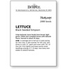 image:imageBurpee Buttercrunch Hybrid Organic Lettuce Seeds 1100 seedsBlack Seeded Simpson