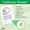 image:imageBurpee California Wonder Organic Sweet Pepper Seeds 300 seeds