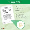 image:imageBurpee Cayenne Hot Pepper Seeds 20 seeds