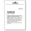 image:imageBurpee Connecticut Pumpkin Seeds 50 seedsJack O Lantern Pumpkin