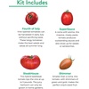 image:imageBurpee Culinary Garden Starter Kit Packets 5 Pots 5 Coir Pellets amp 5 Plant Markers NonGMO Herb Seeds Cilantro Dill Parsley Sweet Basil amp ChivesBest Tomato Starter Kit