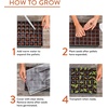 image:imageBurpee Greenhouse Indoor Starting Herbs Flowers and Vegetables  Includes Dome Watering Seed Starter Tray Coir Pellets  10 W x 20 L x 5 H One Size 1 Kit 72 Cells