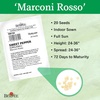 image:imageBurpee Marconi Rosso Organic Sweet Pepper Seeds 20 seeds