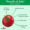 image:imageBurpee Rutgers Heirloom Slicing Tomato 125 NonGMO SeedsFourth of July Hybrid