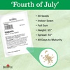 image:imageBurpee Rutgers Heirloom Slicing Tomato 125 NonGMO SeedsFourth of July Hybrid