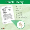 image:imageBurpee Super Sweet 100 Hybrid Cherry Tomato 50 NonGMO SeedsBlack Cherry