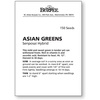 image:imageBurpee Zen Hybrid Greens Seeds 150 seeds