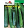 image:imageBurpee Black Beauty Heirloom Zucchini Squash Seeds  NonGMO Summer Squash Direct Sow 45gm Seed Packet for Home GardeningSquash  Black Beauty