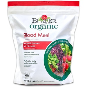 image:imageBurpee Bone Meal Fertilizer  Add to Potting Soil  Strong Root Development  OMRI Listed for Organic Gardening  for Tomatoes Peppers and Bulbs 1Pack 3 lb 1 PackBlood Meal
