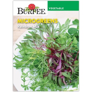 image:imageBurpee Rainbow Mix Microgreens Seeds  Zesty Nutritious Indoor Blend