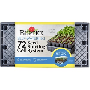 image:imageBurpee SelfWatering Seed Starter Tray 72 Cells72 Cell Self Watering Kit