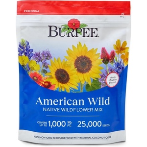 image:imageBurpee Wildflower 25000 Bulk 1 Bag 18 Varieties of NonGMO Flower Seeds Pollinator Garden Pollinator MixAmerican Wild