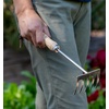 image:imageBurpee 12 Stainless Steel Weeder  Durable Long Lasting Garden Tool  Leather Wrist Strap 5 Handle OakOak