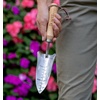 image:imageBurpee 12 Stainless Steel Weeder  Durable Long Lasting Garden Tool  Leather Wrist Strap 5 Handle OakOak