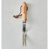 image:imageBurpee 12 Stainless Steel Weeder  Durable Long Lasting Garden Tool  Leather Wrist Strap 5 Handle OakOak