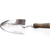 image:imageBurpee 12 Stainless Steel Weeder  Durable Long Lasting Garden Tool  Leather Wrist Strap 5 Handle OakWalnut