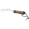 image:imageBurpee 12 Stainless Steel Weeder  Durable Long Lasting Garden Tool  Leather Wrist Strap 5 Handle OakWalnut