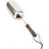 image:imageBurpee 12 Stainless Steel Weeder  Durable Long Lasting Garden Tool  Leather Wrist Strap 5 Handle OakWalnut