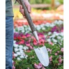 image:imageBurpee 26 Stainless Steel Durable Trowel with 20 Long Handle 6 Shovel Head  Leather Strap for Hanging Storage  10 Year Garden Tool Warranty