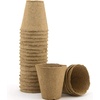 image:imageBurpee Biodegradable Fiber Potting Pots for Seed Starting Eco Friendly Containers Reduce Transplant Shock Roots Grow Through 3 20 Pots3