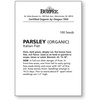 image:imageBurpee Italian Flat Organic Parsley Seeds 100 seeds