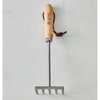 image:imageBurpee 12 Stainless Steel Weeder  Durable Long Lasting Garden Tool  Leather Wrist Strap 5 Handle OakOak