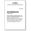 image:imageBurpee Sugar Baby Watermelon Seeds 75 Seeds Pack of 275 seeds Pack of 2